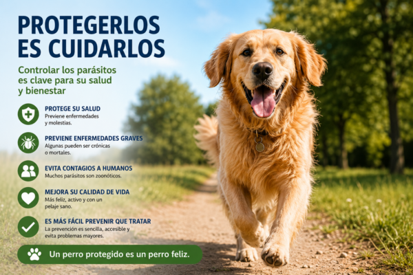 LA IMPORTANCIA DE CONTROLAR LOS PARÁSITOS EN PERROS